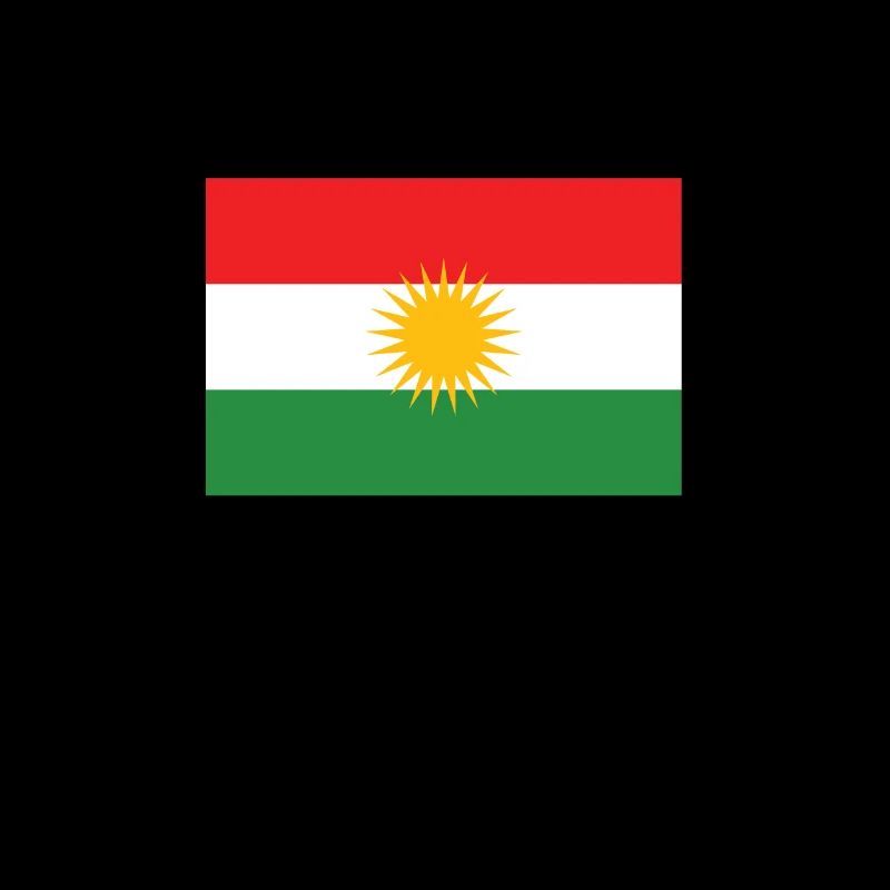 Drapeau du Kurdistan Bannière Soleil Kurdes Kurdes Kurdes