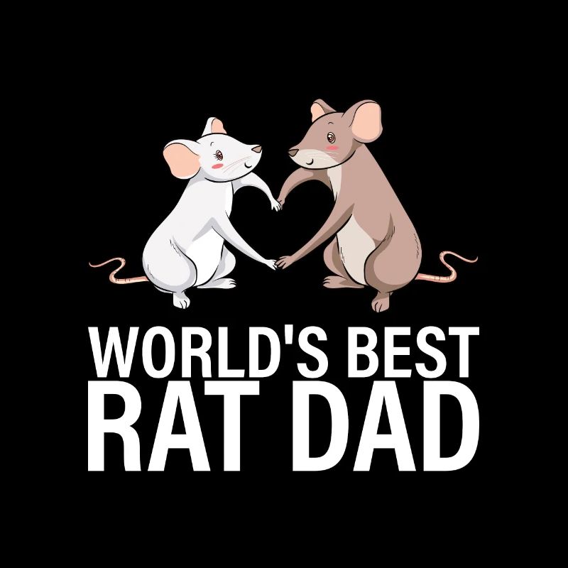 Conception d'amour de rat pour un ami rongeur