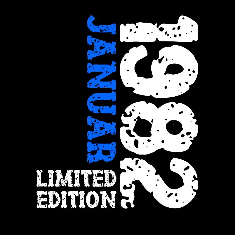 1982 janvier édition limitée déco tenue d’anniversaire
