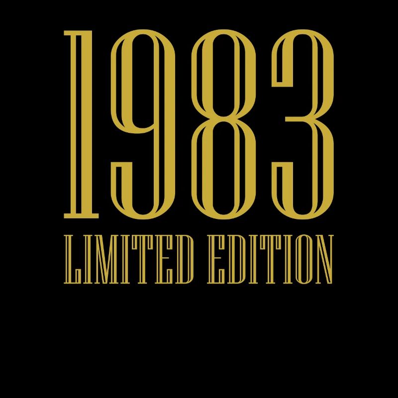 1983 Limited Edition Geburtstag Geschenk Frau Mann