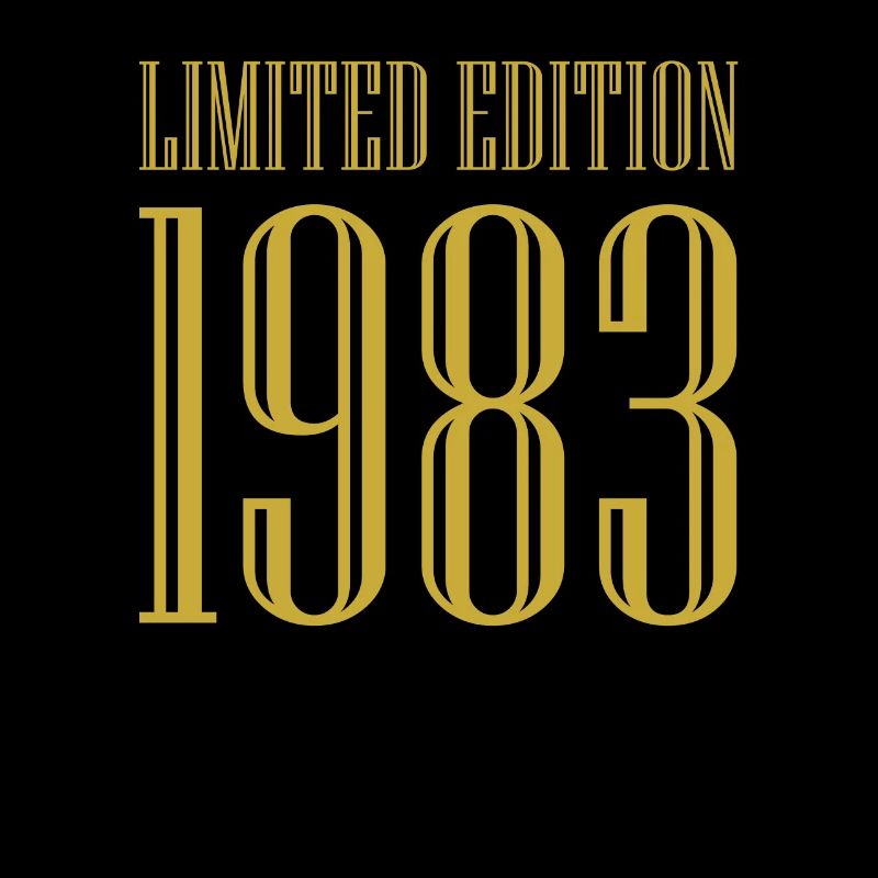 1983 Limited Edition Geburtstag Geschenk Frau Mann