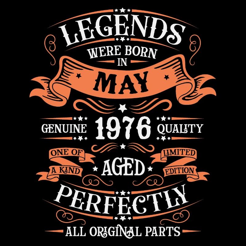 1976 anniversaire awesome since May 1976