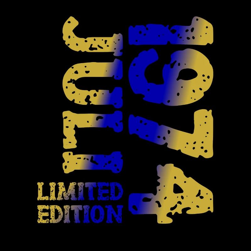 1974 Juli Limited Edition Geburtstag Geschenk