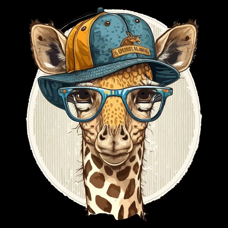 Modische Giraffe
