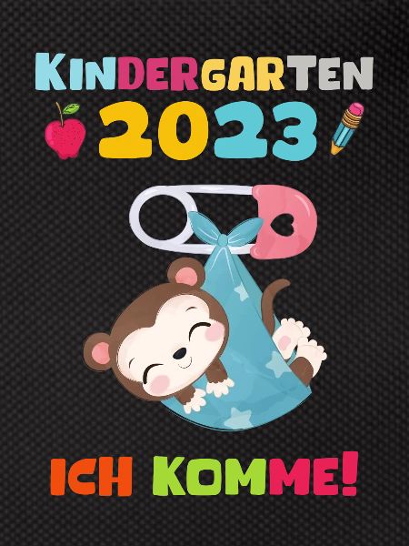 Kindergarten 2023 Ich Komme Mädchen Kita Geschenk