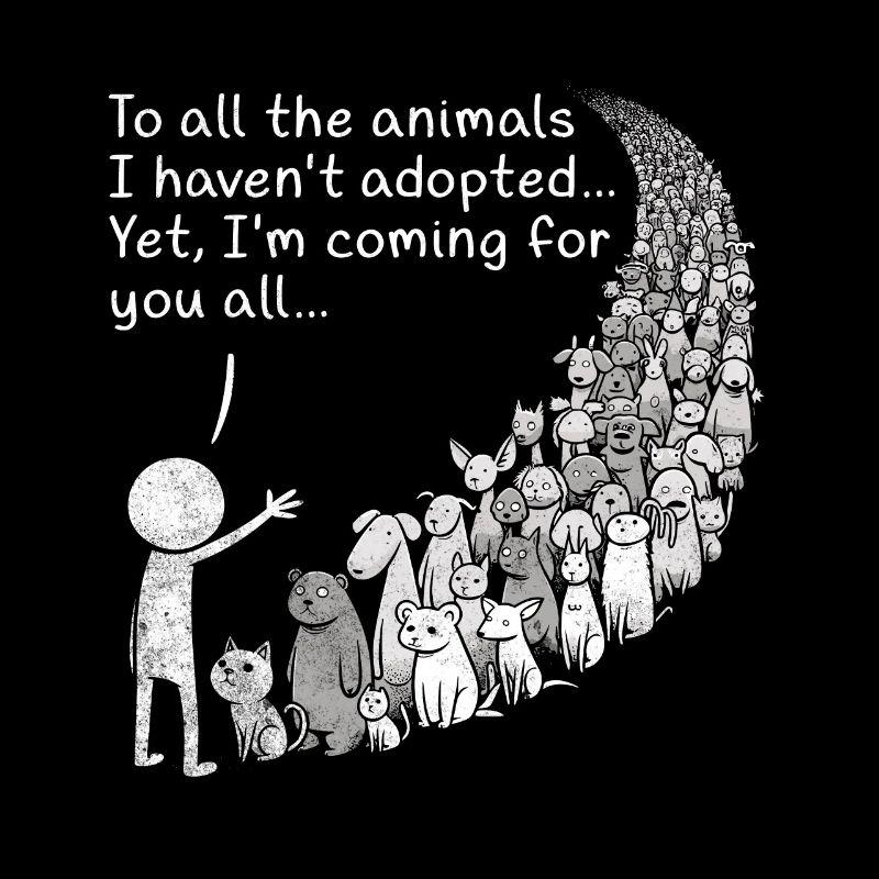 Conception de Doodle d’adoption d’animaux de parent pré-animal