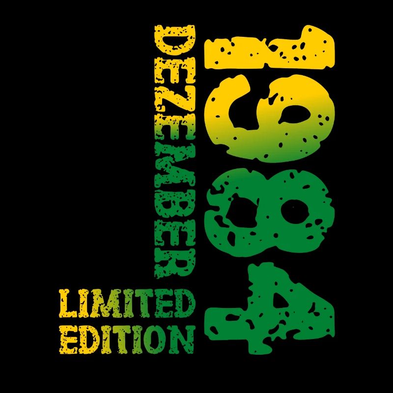 1984 décembre édition limitée 39e anniversaire décoration