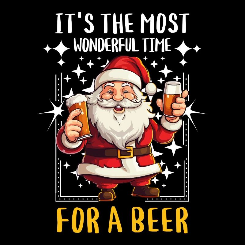 Père Noël, Bière, Alcool, Alcool, Noël