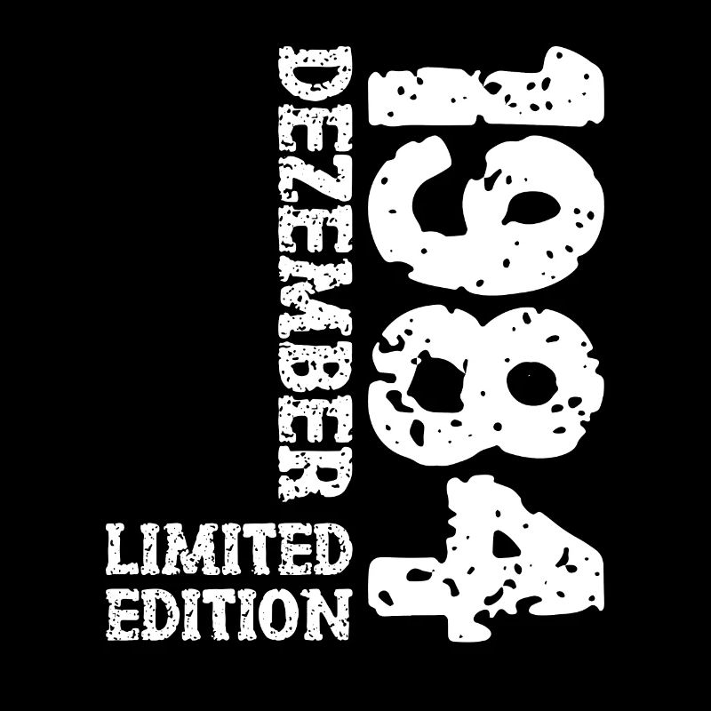 1984 décembre édition limitée 39e anniversaire décoration