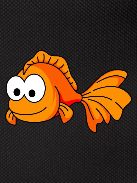 Goldfisch Comic Tier