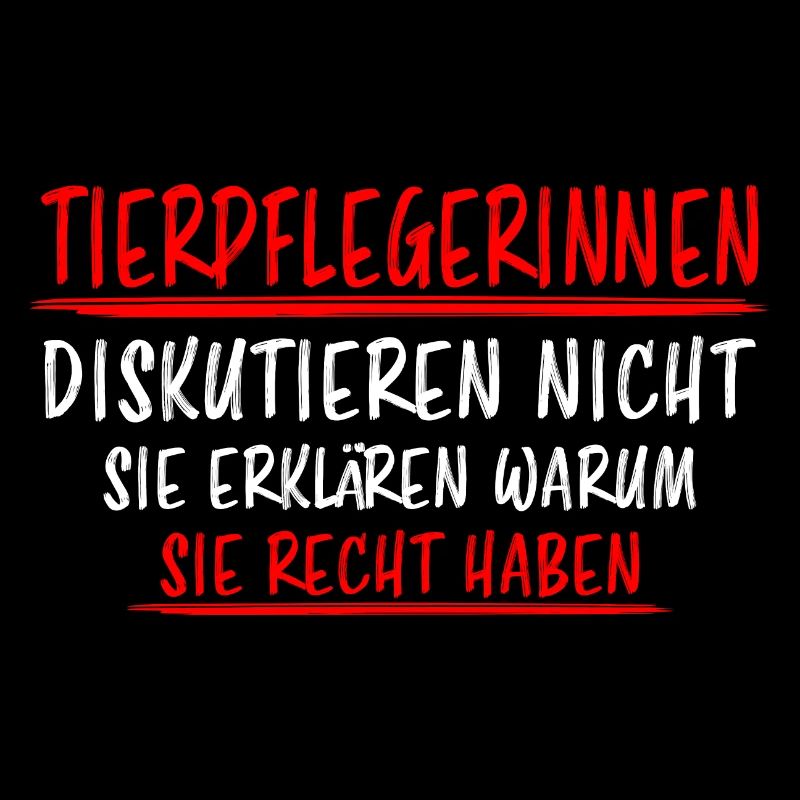 Tierpflegerin Lustiger Spruch Beruf Tiere Geschenk