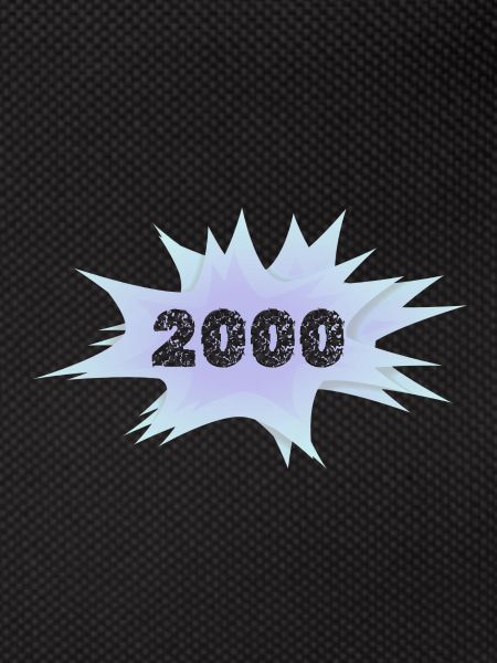 Speech bubble 2000