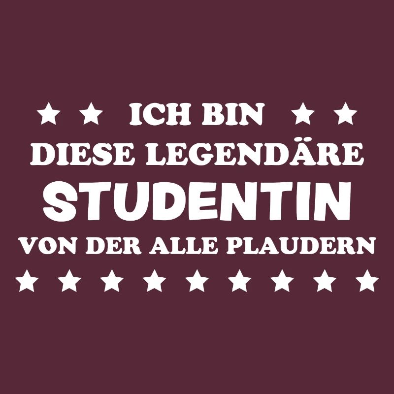 Studentin Spruch Universität Studentin Geschenk