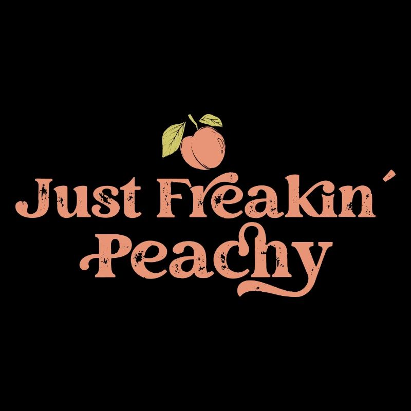 juste pêche - peach fruit dicton