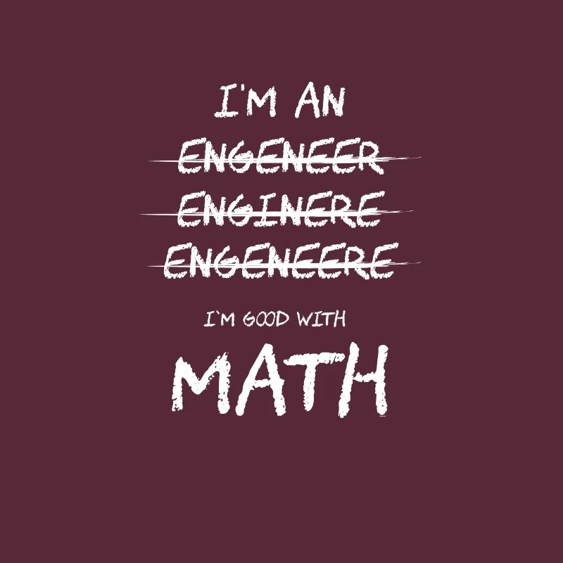 Je suis bon avec Math Engineer Science Nerd Gift