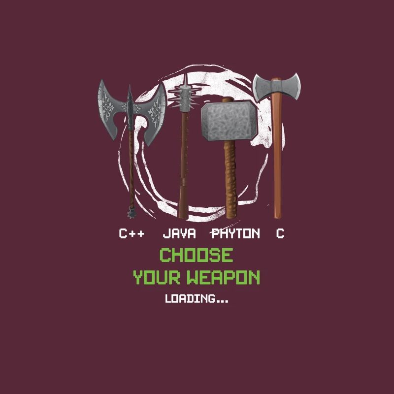 Funny Coder Programmer Developer Geeks Weapon