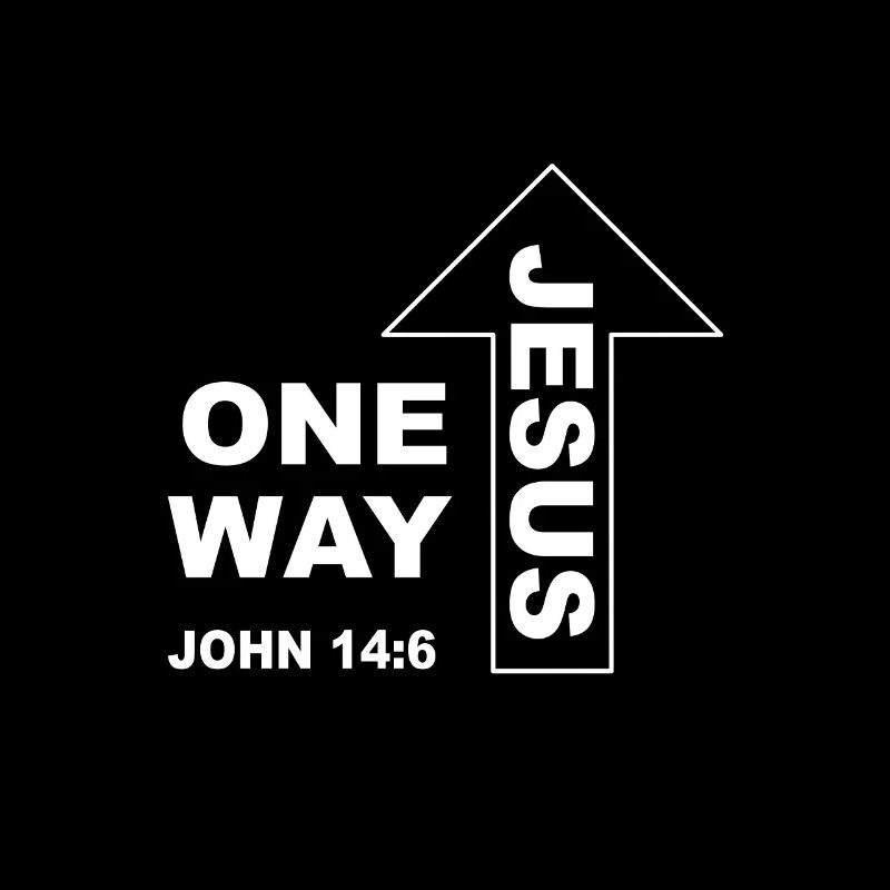 Christian Design - One Way Jesus