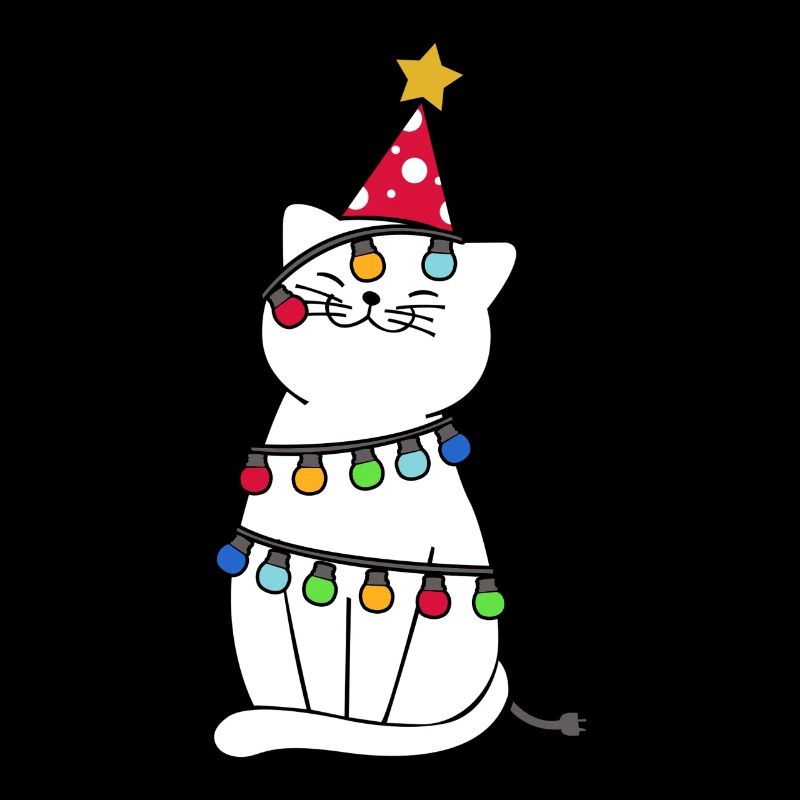 Christmas cat
