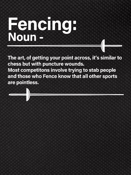 Fencing Noun