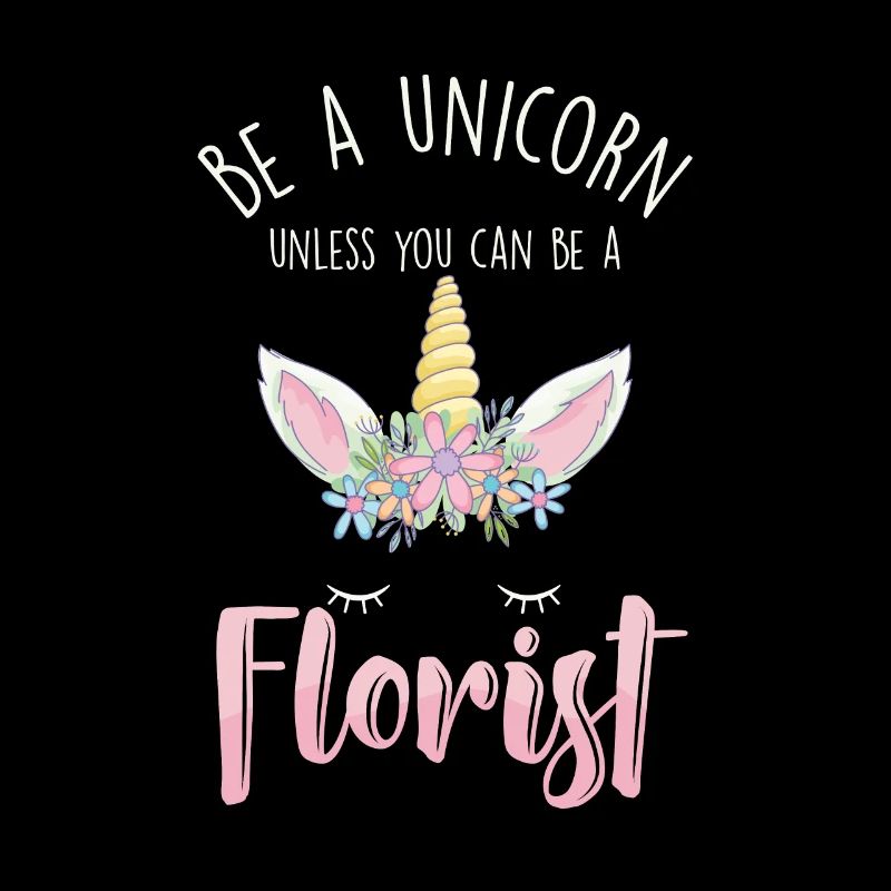 Soyez un cadeau de jardinier de bouquet de fleurs de fleuriste de licorne
