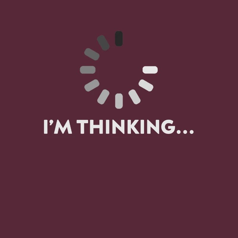 Ich denke Programmierer Coder Entwickler PC Geschenk