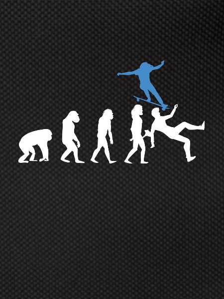 Skateboarder Evolution Skateboard Skateboarding