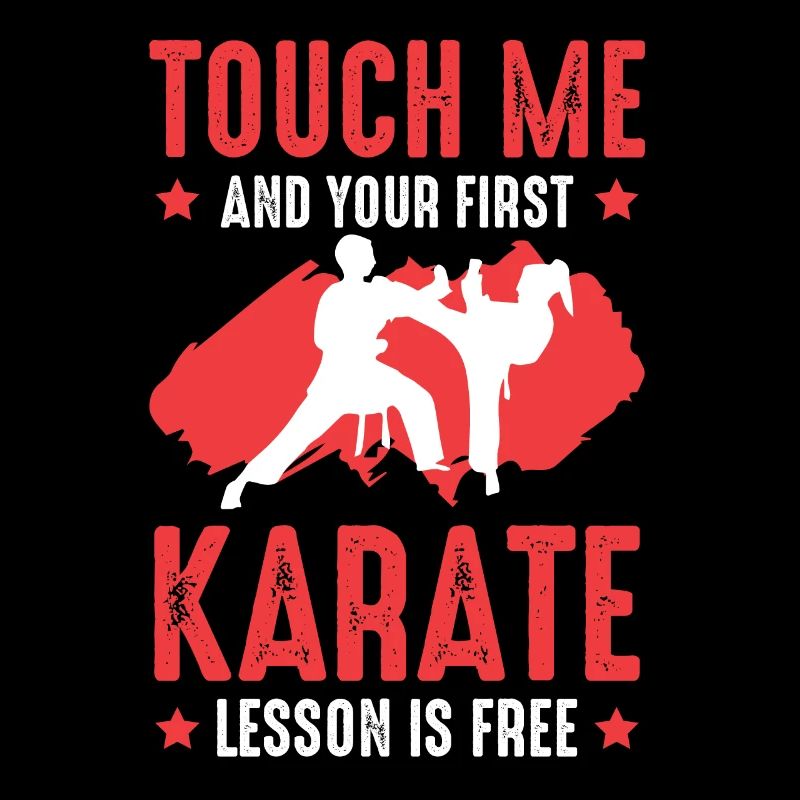 Karate silhouette