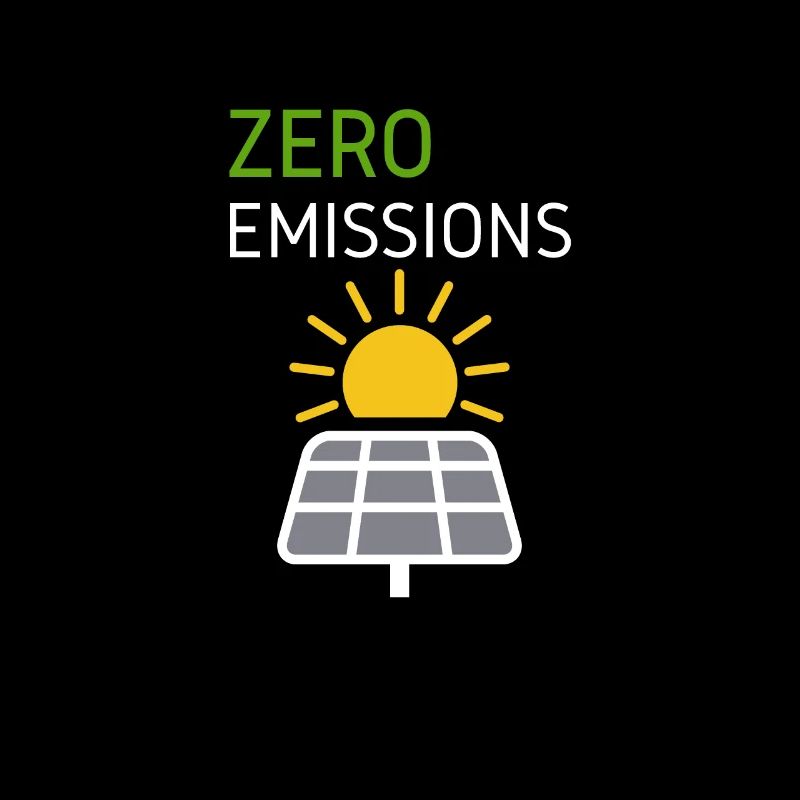 Soleil solaire zéro émission