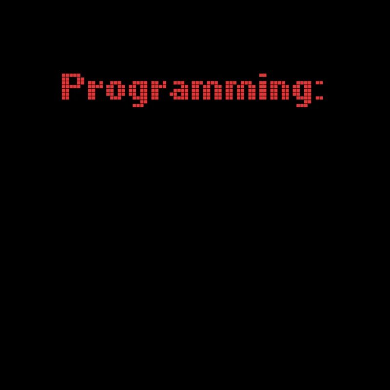 Programmierer Humor erste Regel der Programmierung, wenn es