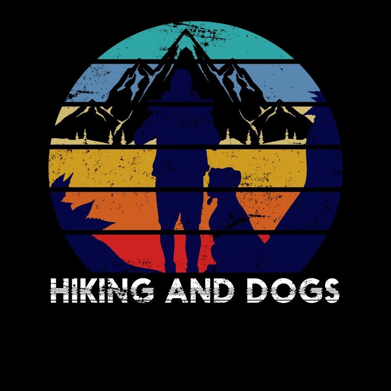 Wanderer Hunde Geschenk Wandern