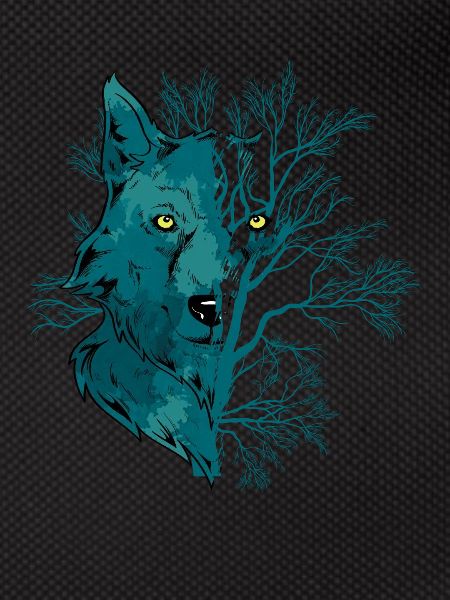Howling Wolf Moonlight Wolf