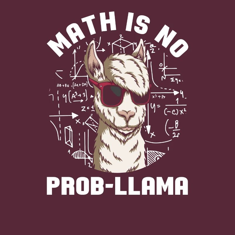 Mathe Lama Mathmatik Nerd Geschenk Mathe