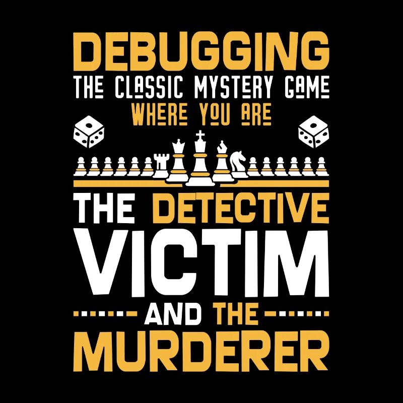 Programmierer Entwickler - Code Nerd Debug