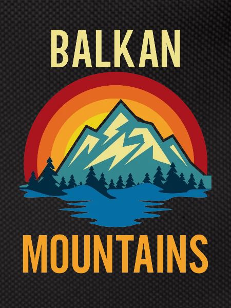 Balkan Mountains Sunset