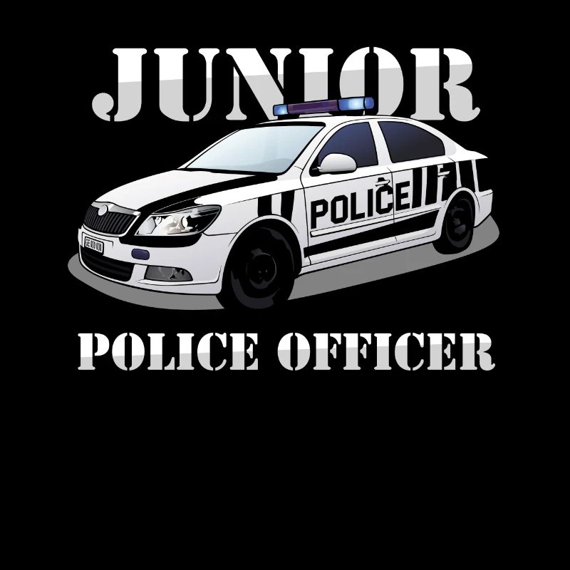 Junior Polizist Polizist Polizei Auto Cop