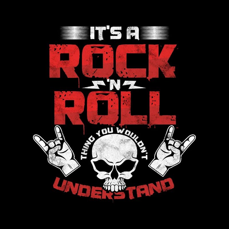 C’est un guitariste de musique rock Rock N Roll Thing