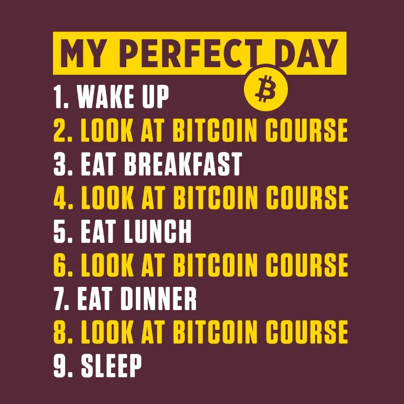Perfect Day Bitcoin Course BTC Cryptocurrency Gift