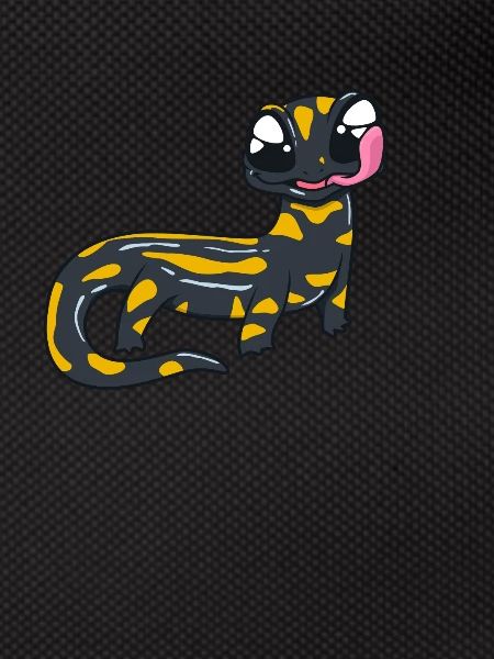 Kawaii Fire Salamander