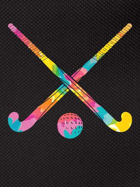 Hippie - Tie-Farbstoff-Feldhockey