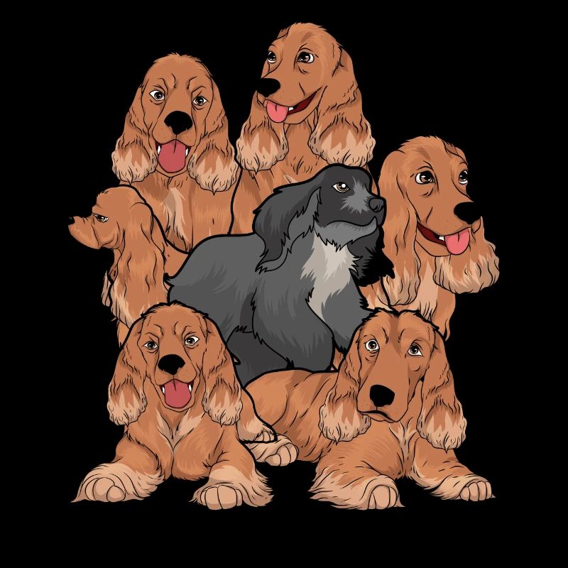 Hund Geschenk Hundemotiv Cocker Spaniel