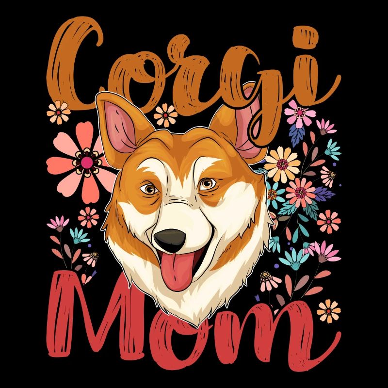 Muttertag Hunde Geschenkidee Mama Welsh Corgi