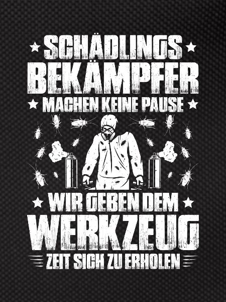 Schädlingsbekämpfer Kammerjäger Exterminator