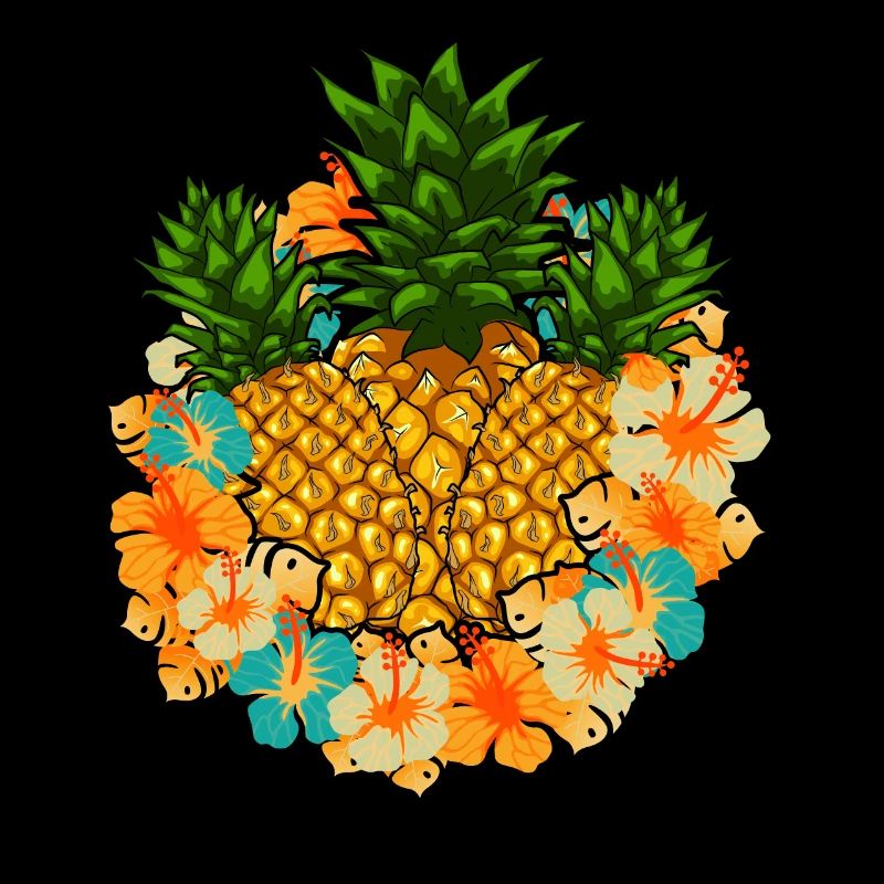 Cadeau vacances d’été Fruit Ananas tropical
