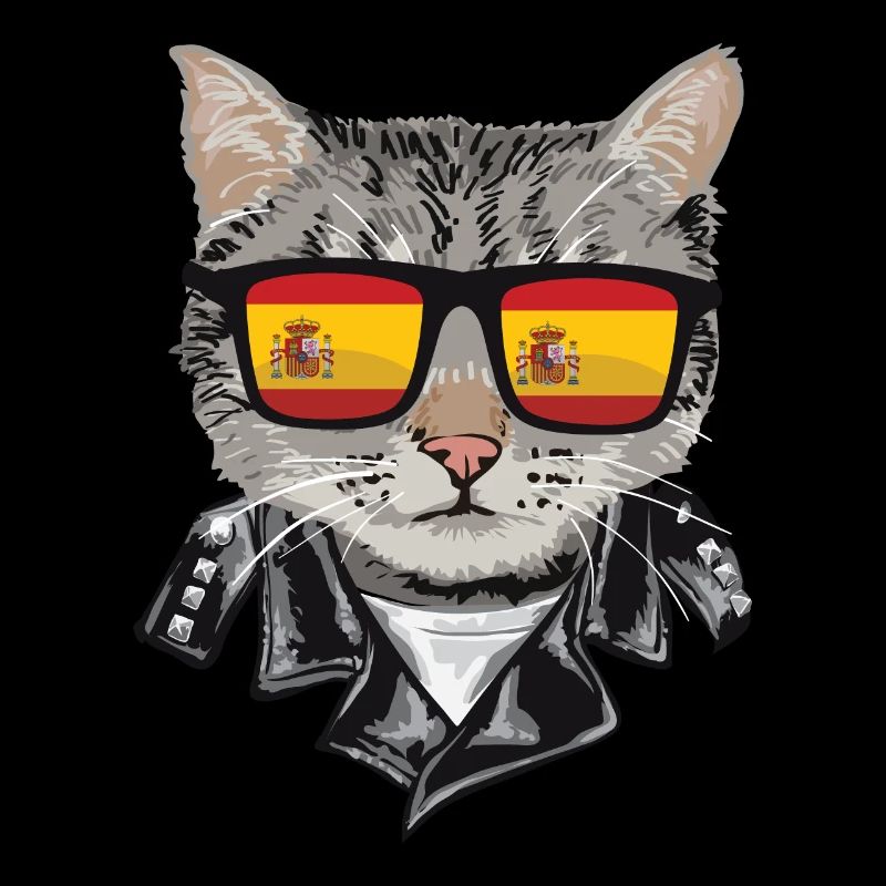 Sunglasses Spain Flag