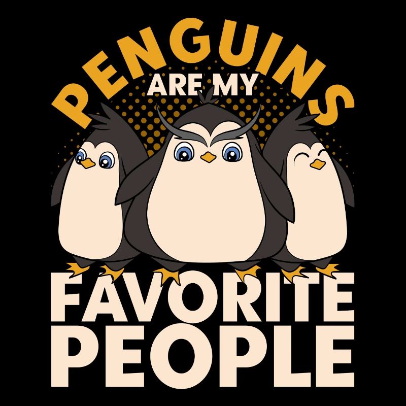 Lustige Geschenkidee Tiermotiv Pinguin
