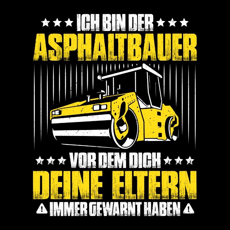 Asphaltbauer Asphaltierer Schwarzstraßenbauer