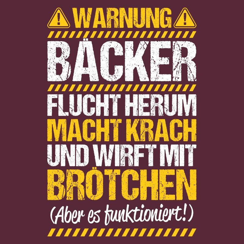 Bäcker Backen Bäckerin Bäckerei Baker Baking