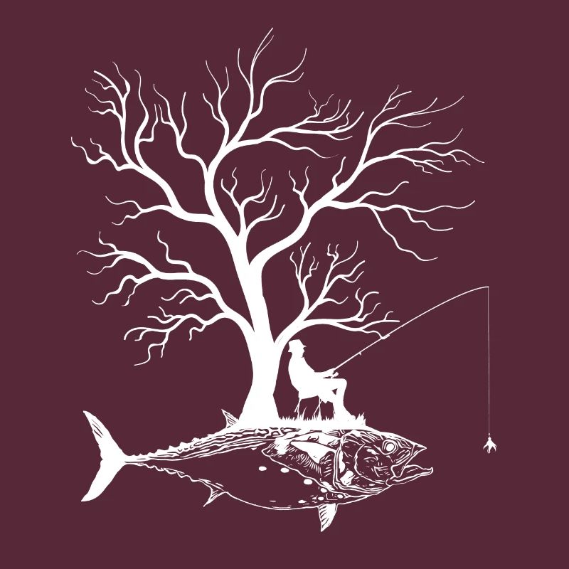Graphic Tree - Fish False Albacore