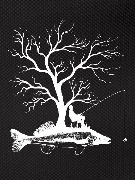 Graphic Tree - Fish Pikeperch
