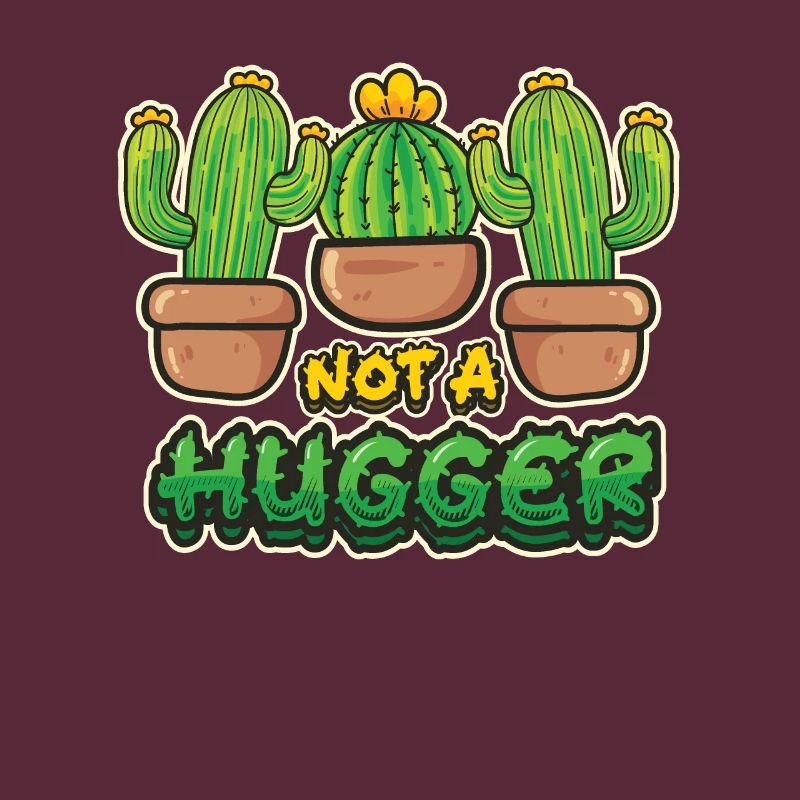 No hugging cactus